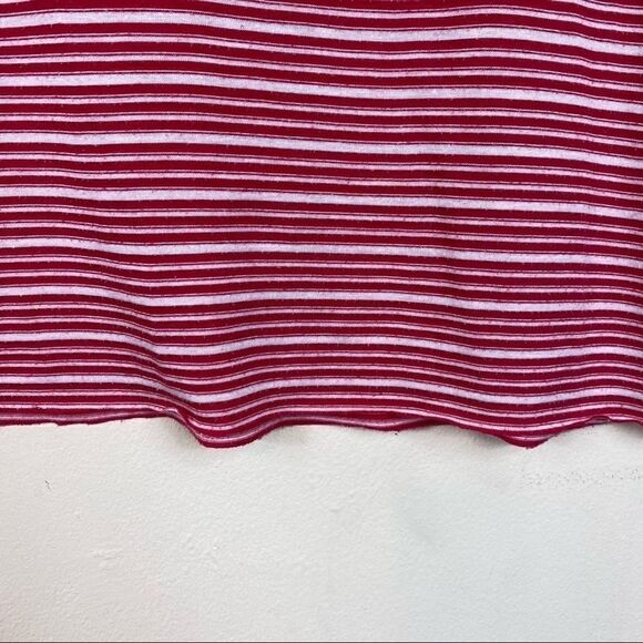 Vans red white short sleeve crop top - Picture 5 of 6